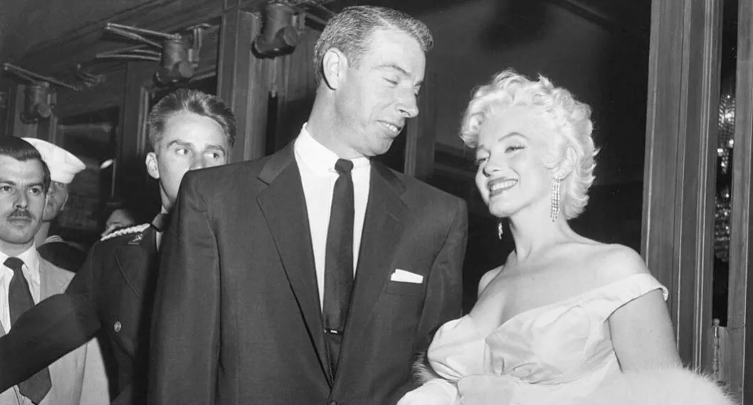 Marilyn Monroe y Joe DiMaggio. Nota sobre los 10 amores más polémicos de la actriz.