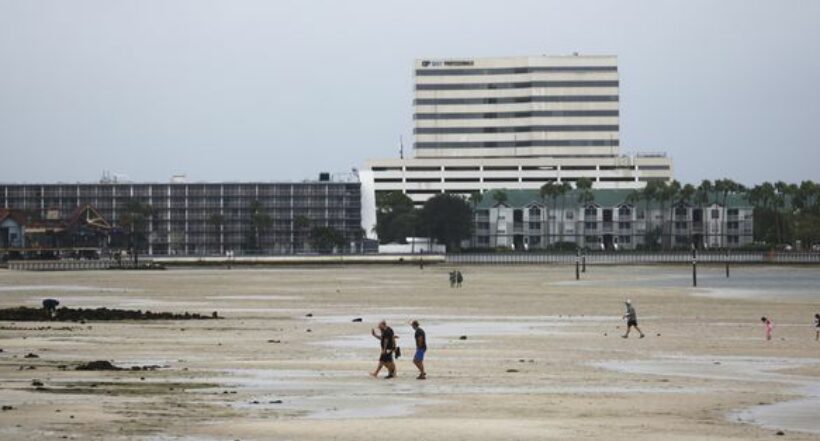 ¿Por qué el mar de la bahía de Tampa despareció antes de la llegada del huracán Ian?