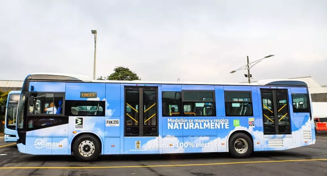 Propuesta de los buses eléctricos para llegar al aeropuerto de rionegro