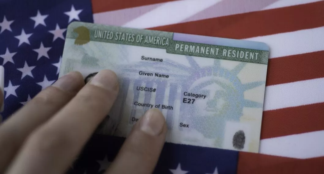 'Green card' de Estados Unidos ilustra nota sobre lotería de visas que se hará y cómo participar