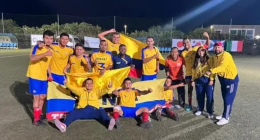 La Selección Colombia se consagró campeón del Mundial de fútbol de Paralísis cerebral. El equipo derrotó en la final a Escocia, uno de los más fuertes. 