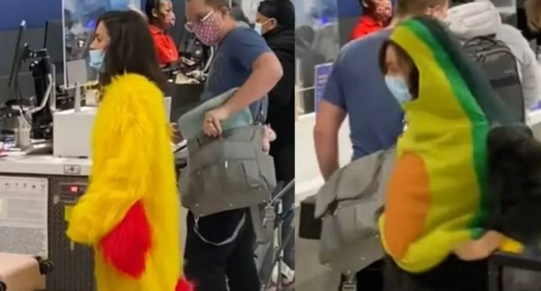 Turista se las dio de viva y se puso 3 disfraces diferentes para no pagar multa por el exceso de equipaje en el aeropuerto. Su historia fue viral. 