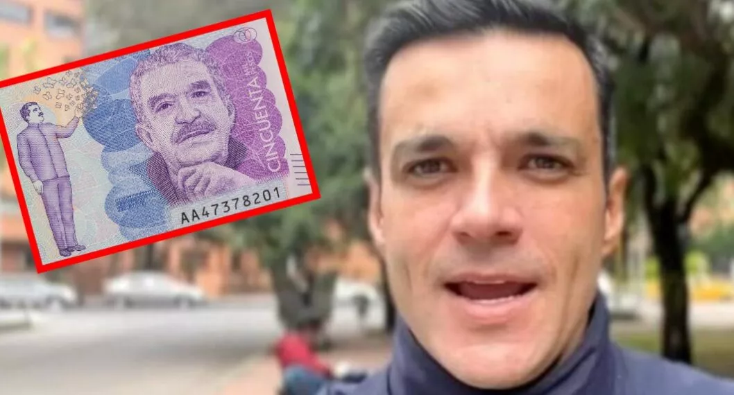 Juan Diego Alvira mercó con $ 50.000: se emocionó comprando carne y hasta le sobró