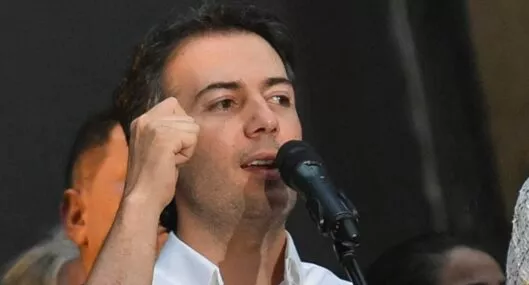 Daniel Quintero, criticado en redes sociales por cifra sobre homicidios en Medellín. 