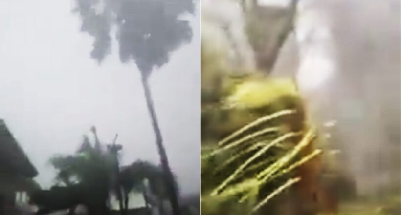Tormenta 'Julia' llegando a San Andrés con fuertes vientos; hay daños