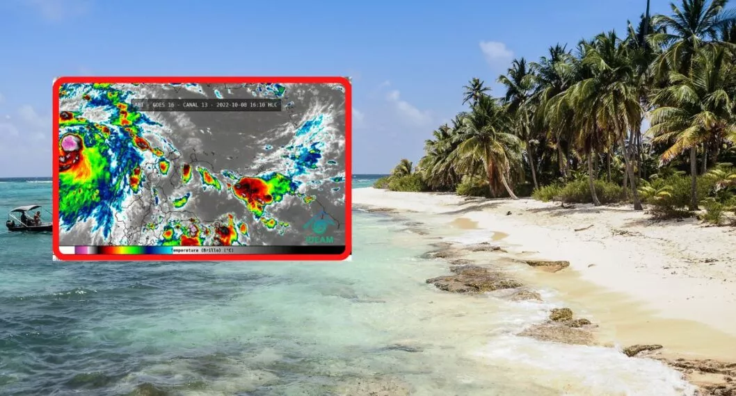 ‘Julia’ se desplaza por San Andrés y las Islas Providencia a más de 120 kilómetros por hora y ya es huracán de categoría 1, reseñó el Ideam.