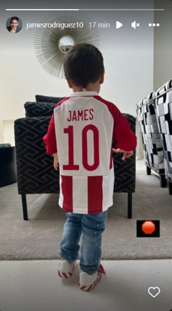 Instagram @jamesrodriguez10