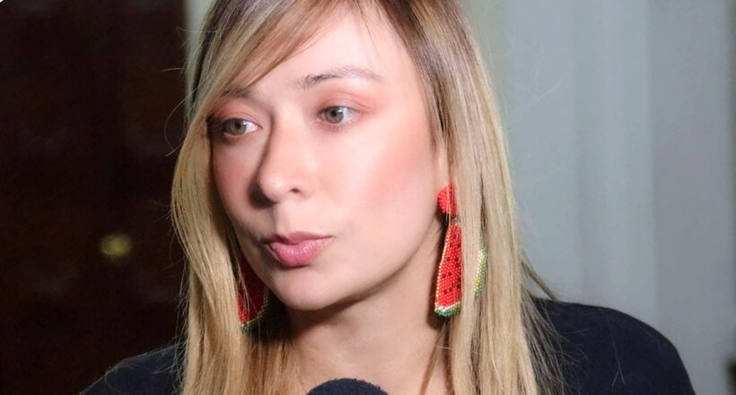 Katherine Miranda, que se retractó de noticia falsa sobre Fico Gutiérrez; hubo perdón