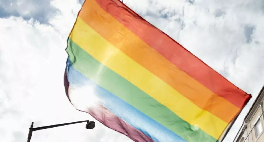 Foto de la bandera LGBTIQ