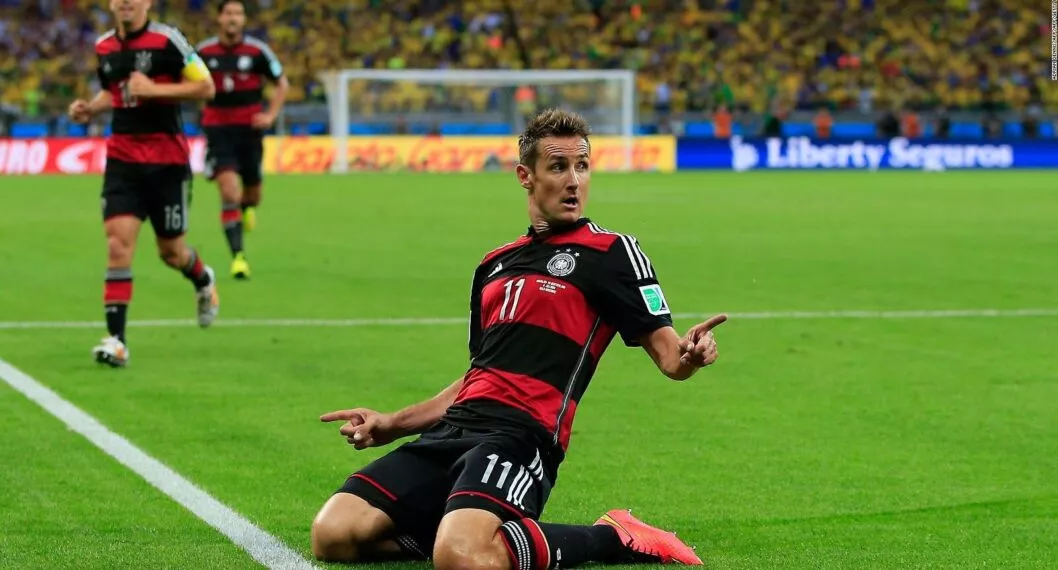 Imagen del goleador de mundiales, a propósito de quiénes son los jugadores que van por el récord de Klose 