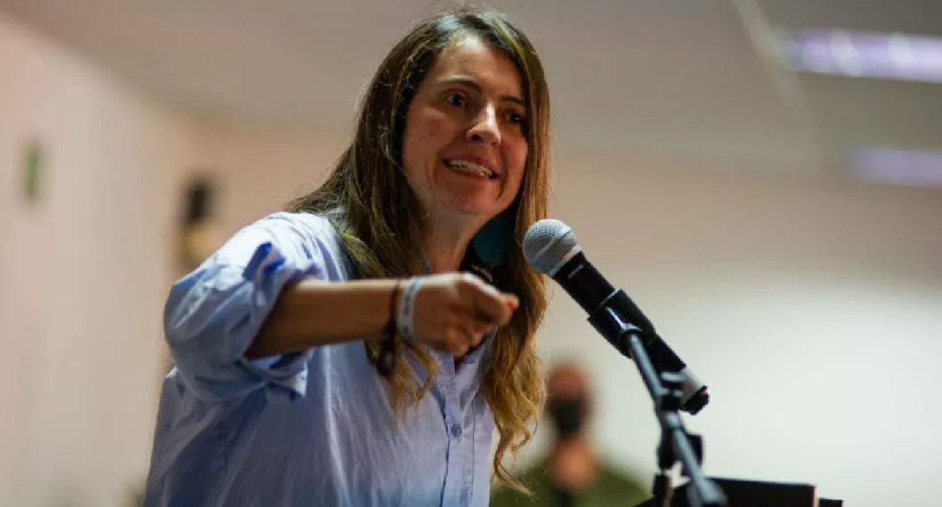 Foto de la senadora colombiana Paloma Valencia