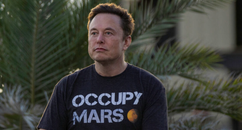 Elon Musk, dueño de SpaceX y Starlink, cuyos satélites daban Internet gratis a Ucrania.