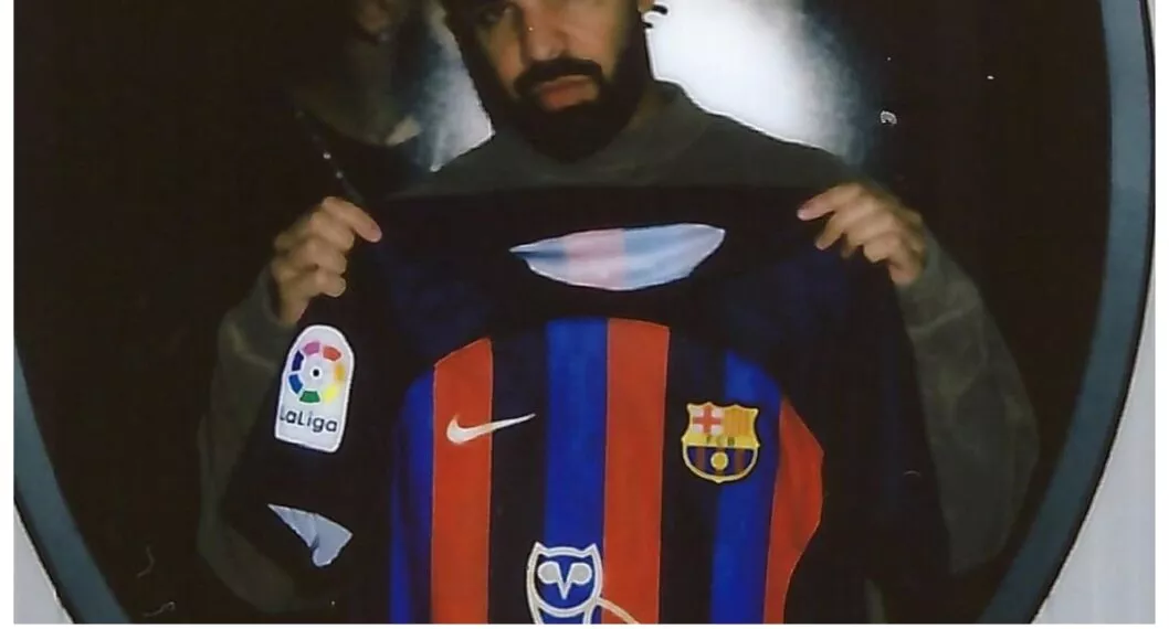 Barcelona enfrentará al Real Madrid con un Drake en su camiseta.