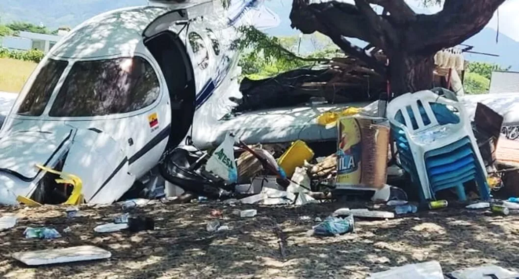 Accidente de avioneta en Santa Marta este domingo 16 de octubre; varios heridos