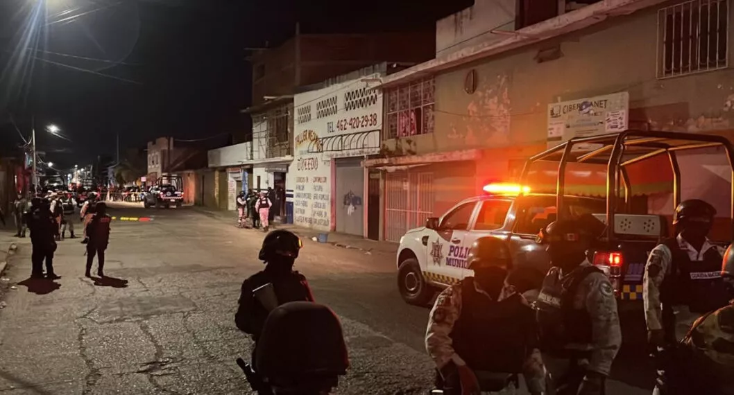 Foto del bar en México donde se registró una masacre de 12 personas.