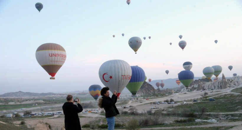 Foto de referencia para el accidente de globo aerostático en Turquía.