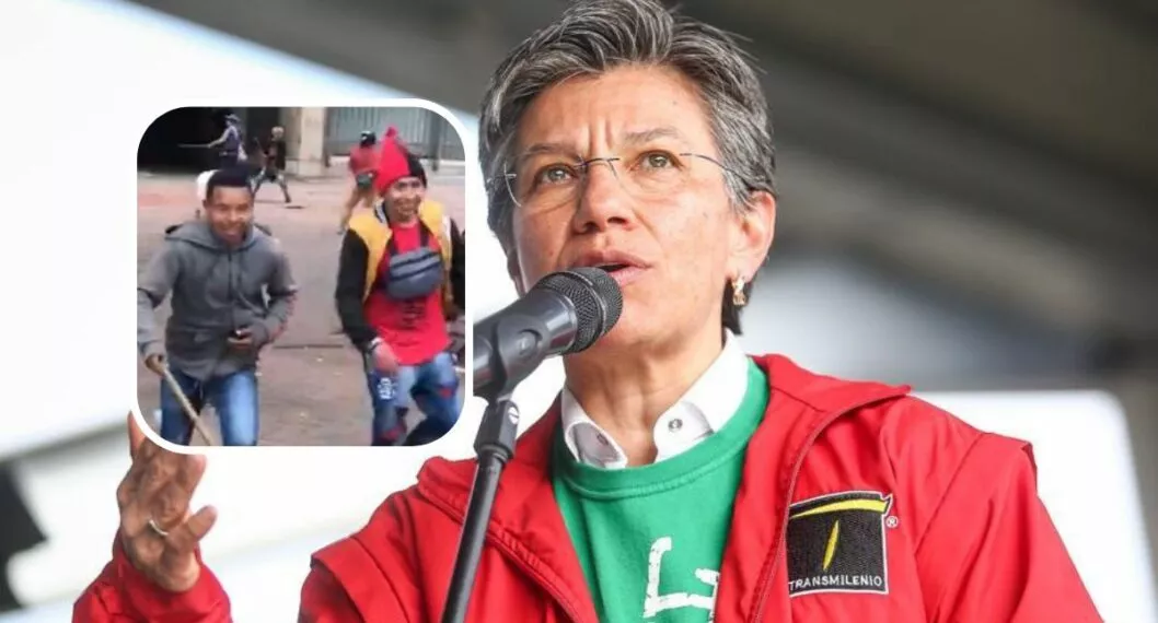 Claudia López, que se encuentra en gira internacional, envió un mensaje a Gustavo Petro por las violentas manifestaciones de los indígenas en Bogotá.