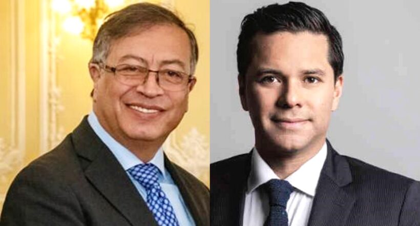 Gustavo Petro y Luis Carlos Vélez: pelea por alza del dólar en Colombia.