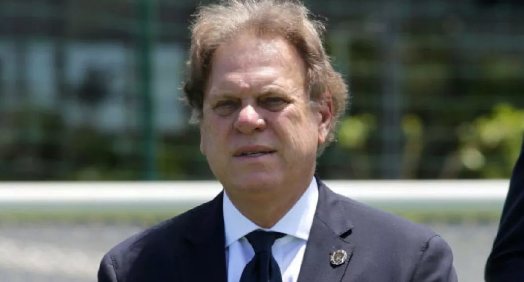 Foto de Ramón Jesurún, presidente de la Federación Colombiana de Fútbol.