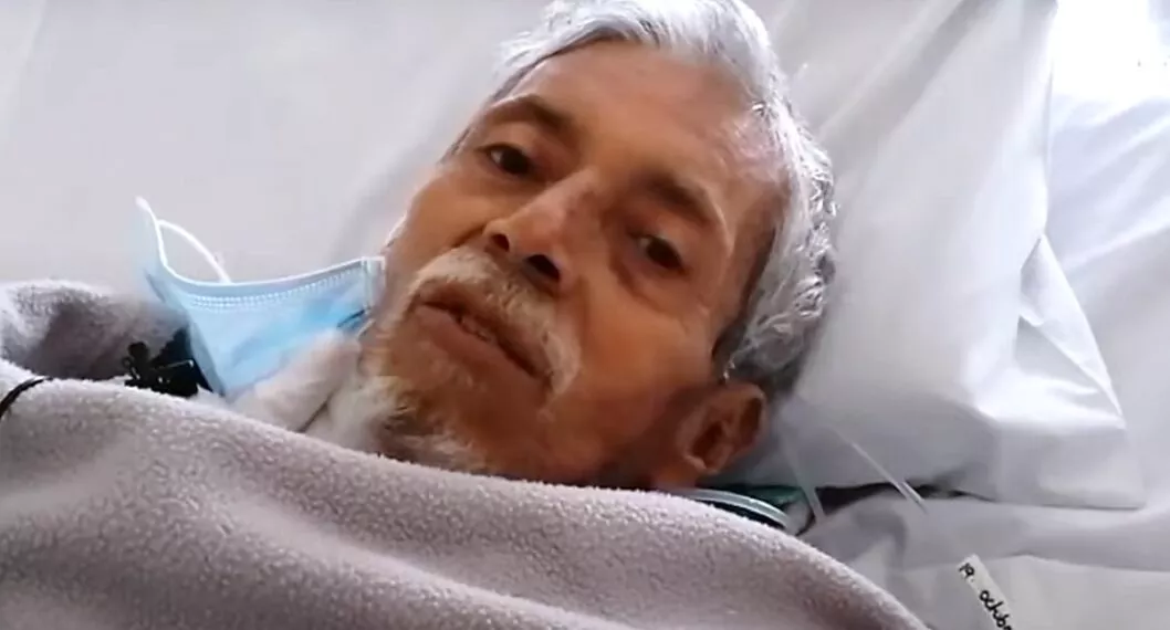 Profesor Gustavo Moncayo, que tiene cáncer; espera trasplante y reparación de Farc.