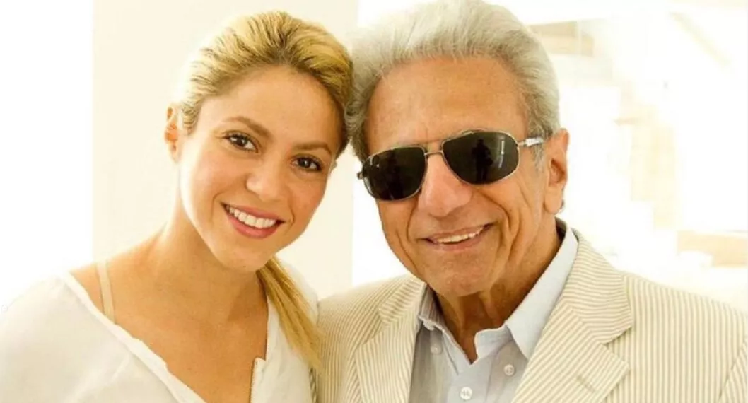 El papá de Shakira, William Mebarak Chadid, de 91 años, habría sido hospitalizado, de nuevo, al sufrir un derrame cerebral. 