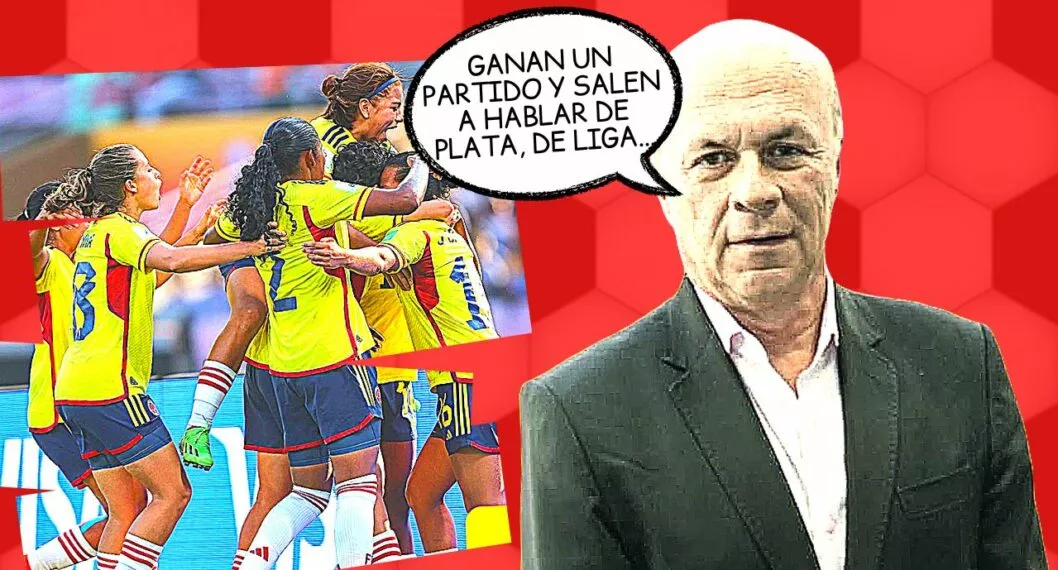 Imagen de Carlos Antonio Vélez que criticó jugadoras de Selección Colombia por pedir plata