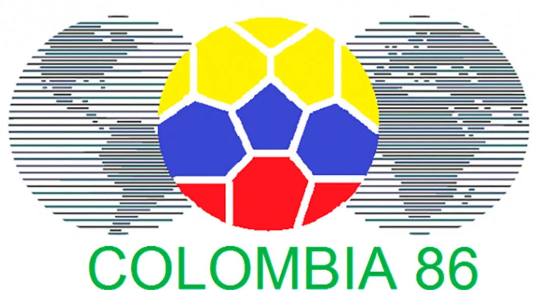 Logo que se iba a utilizar para la Copa del Mundo en Colombia que finalmente no sucedió.
