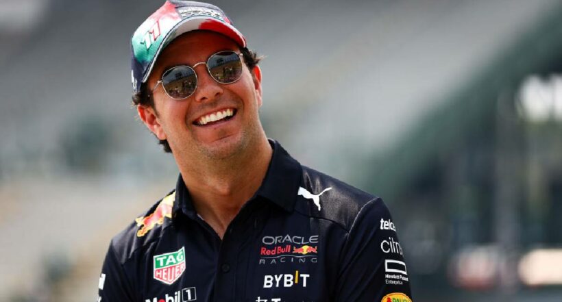Foto del piloto mexicano 'Checo' Pérez a propósito del GP de México de Fórmula 1