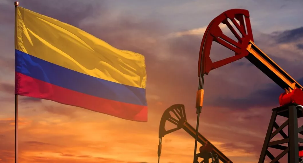 Imagen que ilustra la negociación de contratos de petróleo en Colombia. 