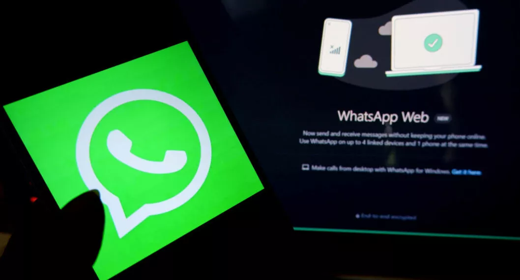 Imagen del logo de WhatsApp, a propósito de la actualización podrá incluir textos cuando mande archivos multimedia