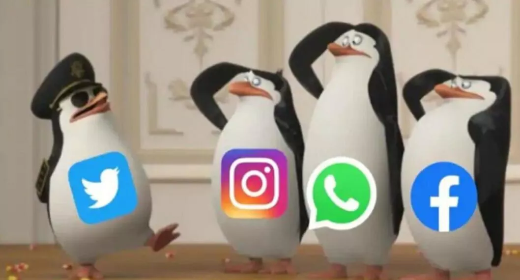 Imagend e referencia para las caídas de Instagram, Facebook y WhatsApp.