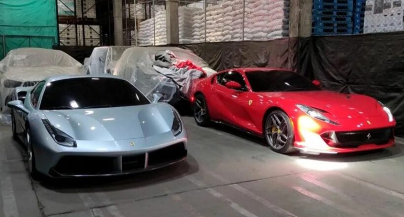 Tres lujosos Ferraris fueron subastados en Colombia por la Sociedad de Activos Especiales y se supo cuánta plata se recogió en total.