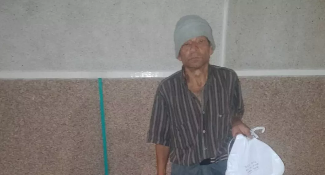 Hombre en Ibagué lleva 30 años viviendo en la calle y está enfermo