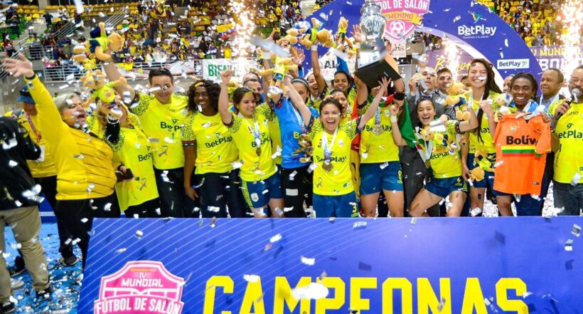 Selección Colombia, campeona de Mundial de Fútbol de Salón 2022