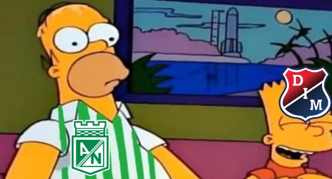 Imagen de los memes que hicieron hinchas de Medellín que se burlaron de la eliminación de Nacional en Liga BetPlay