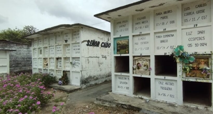 Imagen del caso en Antioquia donde encuentran 100 cuerpos de personas no identificadas en cementerio