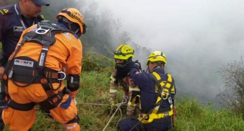 Otro accidente en el Salto del Tequendama: hombre se salva de caer al precipicio