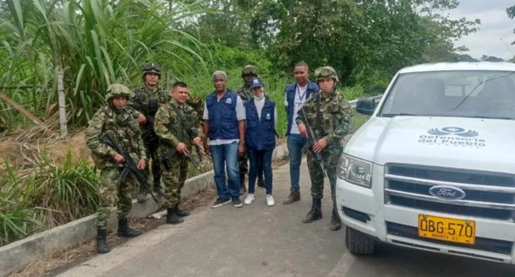 Comunidad liberó a 29 militares que permanecían retenidos en Tumaco