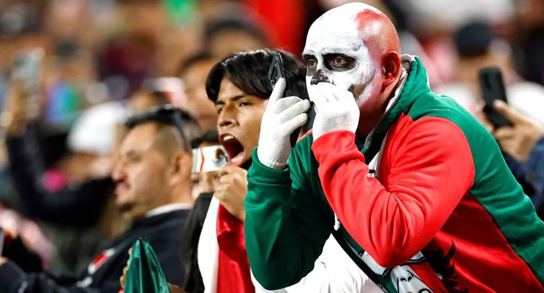 Afición de México, que no cree que México vaya a cuartos de final en el Mundial.