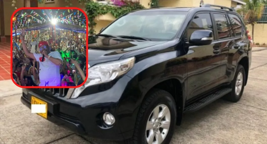 En Barranquilla hoy, el cantante ‘Chawala’ reportó que su camioneta Toyota TXL fue robada mientras él se presentaba en una discoteca.