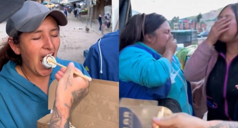 
Trabajadores de plaza de mercado en Tunja probaron comida gomela y se decepcionaron por su sabor.