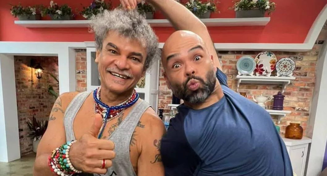 Foto de 'Pibe' Valderrama y Carlos Vargas, en nota de Carlos Vargas, de La red, tuvo con 'Pibe' Valderrama en "momento épico" (video).