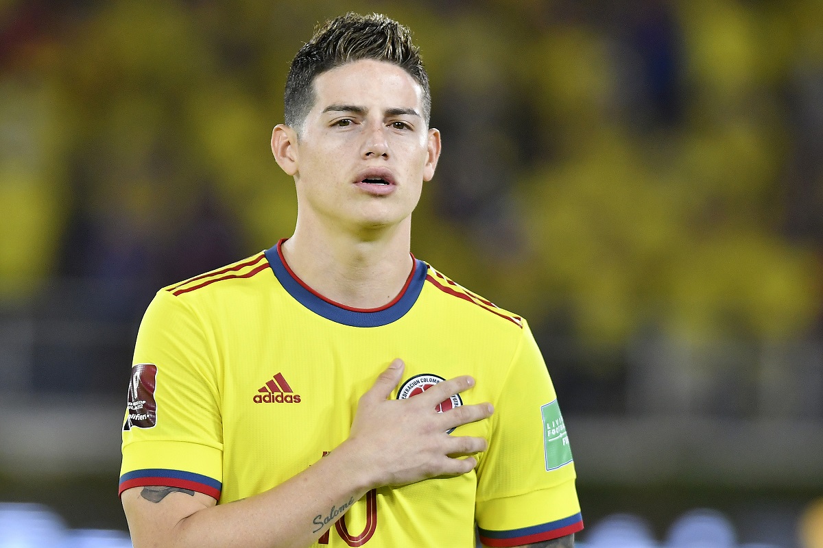 James Rodríguez: cuánto mide y pesa el futbolista colombiano