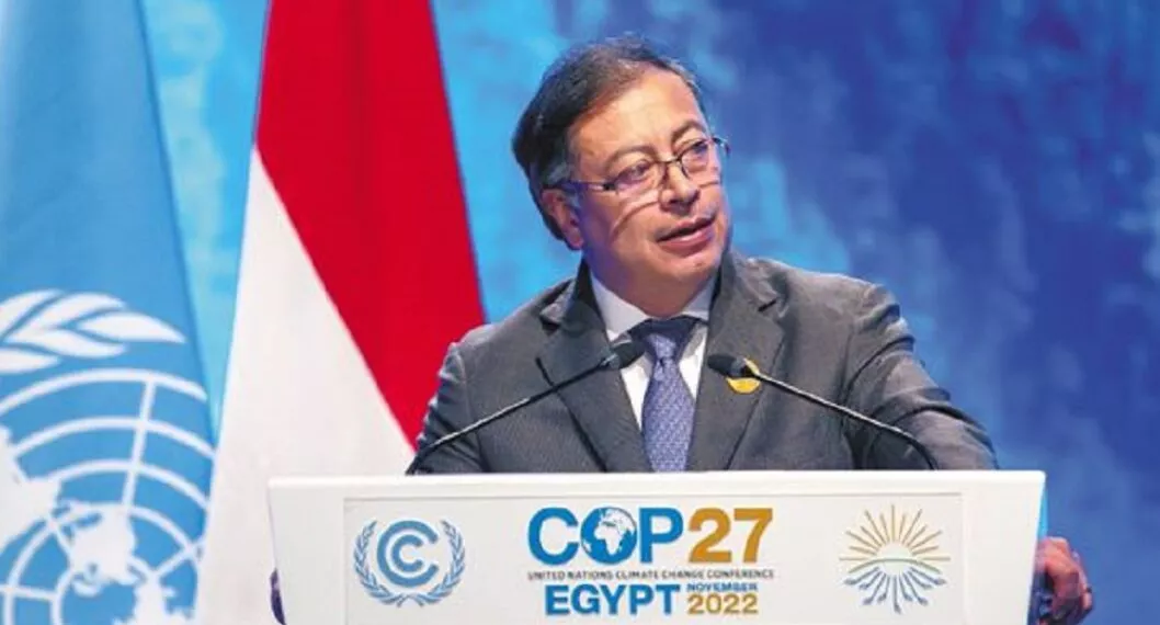 Gustavo Petro en la COP27