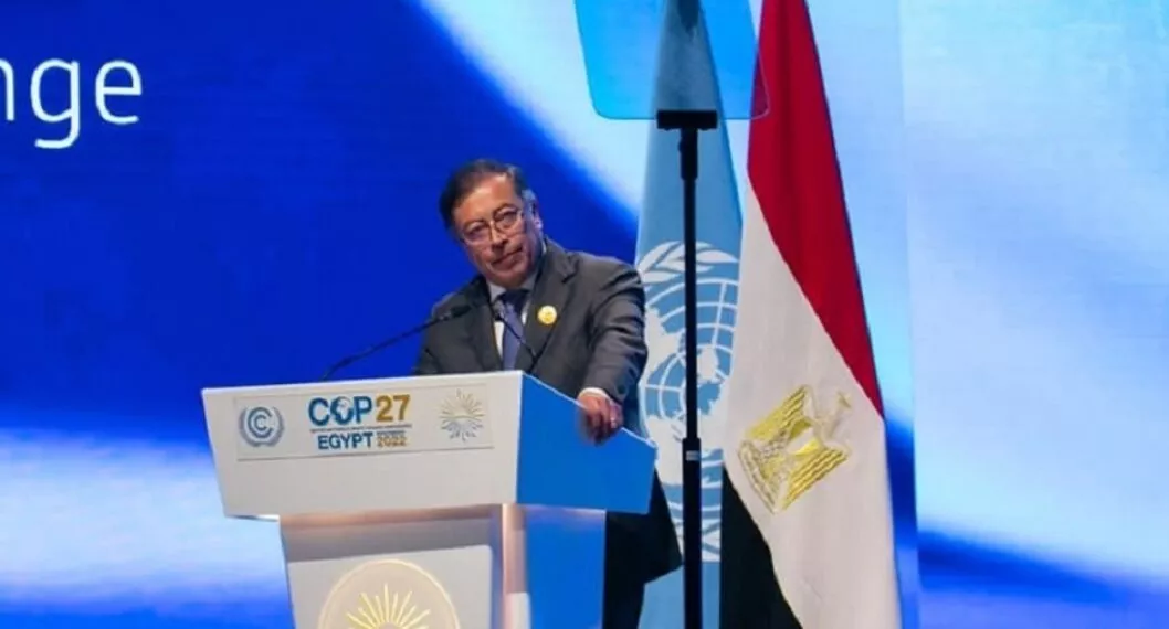 Gustavo Petro en la COP27