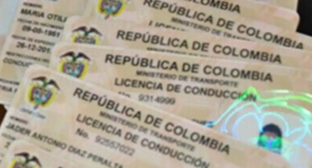 Imagen de Licencia de conducción Colombia