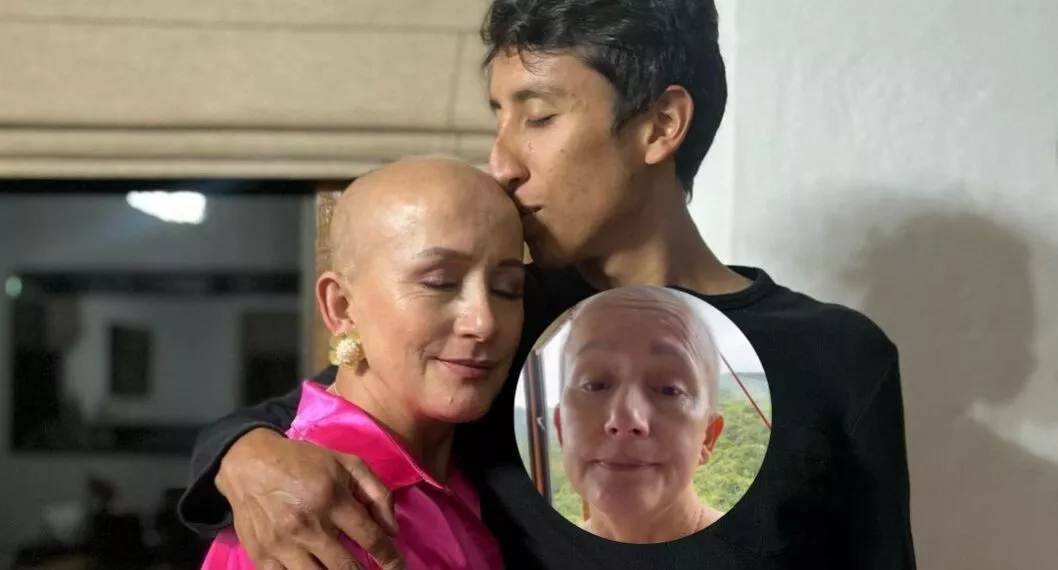 Fotos de Flor Marina Gómez y Egan Bernal, en nota de mamá de Egan Bernal reveló problema con cáncer y necesita nueva cirugía (video)