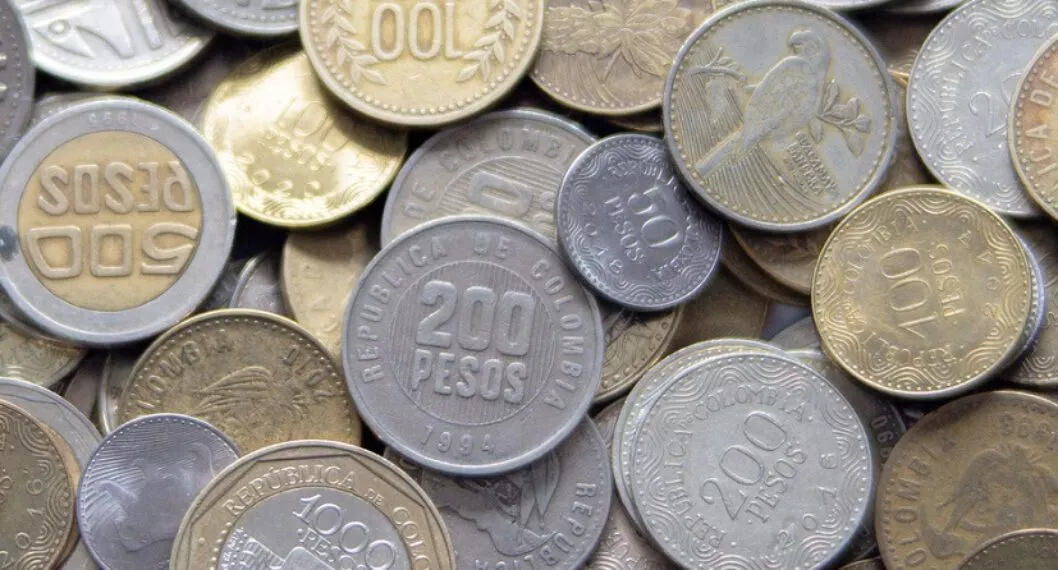 Monedas colombianas en nota sobre la de 200 pesos con la que se puede ganar dinero