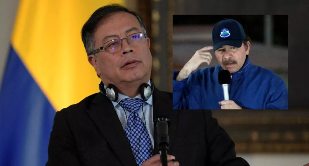 El presidente Gustavo Petro señaló a Daniel Ortega de querer quitarle el mar a Colombia por el litigio internacional sobre el mar de San Andrés. 