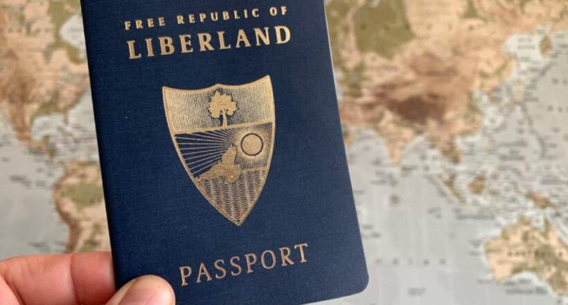 Foto pasaporte de Liverland, en nota de Liberland en Colombia: hablan de reuniones con Senado para pasaporte diplomático